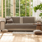 Capa Protetora Para Sofá Tweed - Avelã